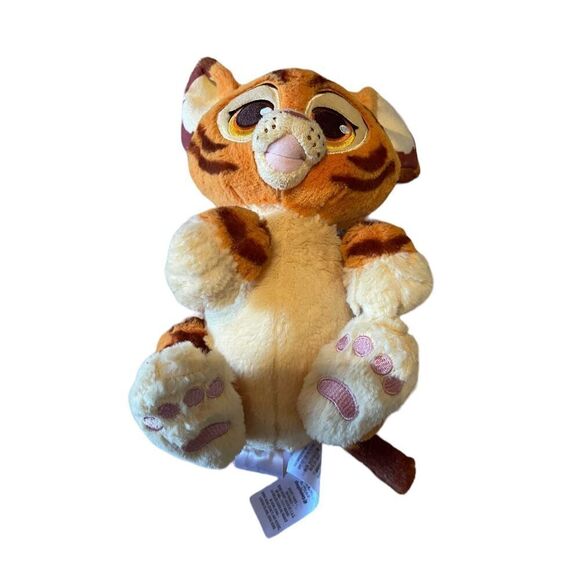 Disney Parks Aladdin Rajah Tiger Cub Wildlife Plush Animal Toys - Picture 7 of 9